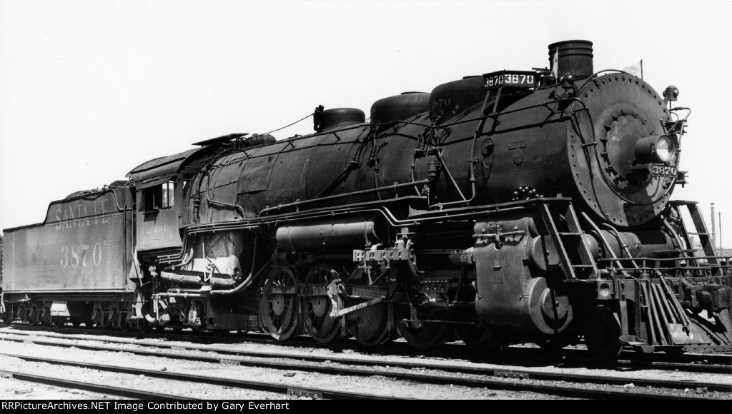 ATSF 2-10-2 #3870